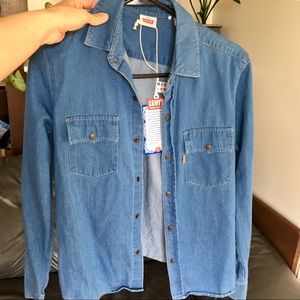 RARE Levi’s True Vintage 1970s Denim Western Shirt